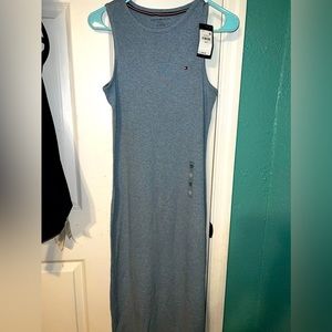 Tommy Hilfiger XS  long blue dress